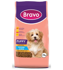 Bravo Puppy Chicken Rice 15Kg